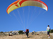 Gleitschirmfliegen in Südfrankreich